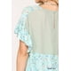 thumbnail image 5 of Top con Volantes y Abertura en la Espalda con Estampado Floral y Lunares, 5 of 5