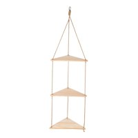 Bothyi - Estante Esquinero Estantes Flotantes De 3 Niveles Para Exhibir Marcos De Fotos Macetas Plantas