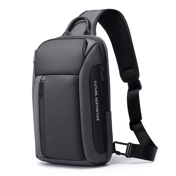 Bolso bandolera, bolso de pecho impermeable para hombre, bolso de hombro, mochila bandolera para hombre