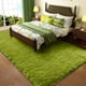 thumbnail image 1 of Alfombra Ophanie Green Grass Shag Fluffy para dormitorio, 120 x 180 cm, 1 of 6