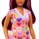 thumbnail image 5 of Muñeca Barbie Fashionista vestido estampado corazones, 5 of 8