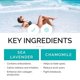 thumbnail image 4 of Mascarilla facial nocturna VITAMINS AND SEA BEAUTY, hidratante, 250 ml, con lavanda marina y manzanilla, 4 of 5