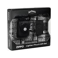 Set Encendedor Zippo Jack Daniels + Funda Zp48460