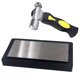 thumbnail image 1 of Bloque de Banco Tsurpcao 20x10 cm – Juego de Acero y Martillo, 1 of 7