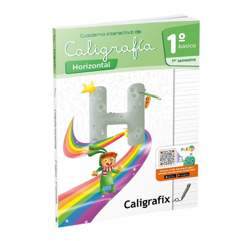 Caligrafix - Cuaderno De Caligrafía Horizontal 1° Básico 1° Semestre