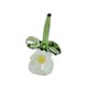 thumbnail image 3 of Mini Flor De Cristal Peque?a Para Decoración Del Hogar, Regalo Para La Mesa De Verano, Hogar, Verde, 3 of 5