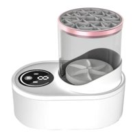 Ioensy - Limpiador De Brochas De Maquillaje Eléctrico, Secador De Brochas De Belleza Para Uso Doméstico, Salón De Viajes