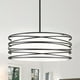 thumbnail image 1 of Lámpara ZLNIDJIA, 50 cm, 5 luces, tambor negro y blanco, 1 of 3