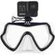thumbnail image 1 of Máscara de buceo OCTOMASK con soporte GoPro, sin marco y transparente, 1 of 4