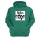 thumbnail image 1 of Polerón Canguro The Beatles Verde Aguamarina Talla L Unisex, 1 of 2