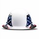thumbnail image 4 of Hard Hat Lift Safety DAX con diseño de bandera estadounidense de ala completa, 4 of 5