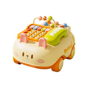 Magideal - Simulación De Teléfono De Juguete, Teléfono De Imitación, Educación Temprana, Teléfono Multifunción, Juguete De Historia, Piano Para Bebé Para Niños