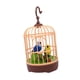 thumbnail image 5 of Jaula de pájaros para pájaros, juguete decorativo para niños, escritorio y habitación, activado por voz, decoración del hogar, regalo de cumpleaños,, 5 of 5
