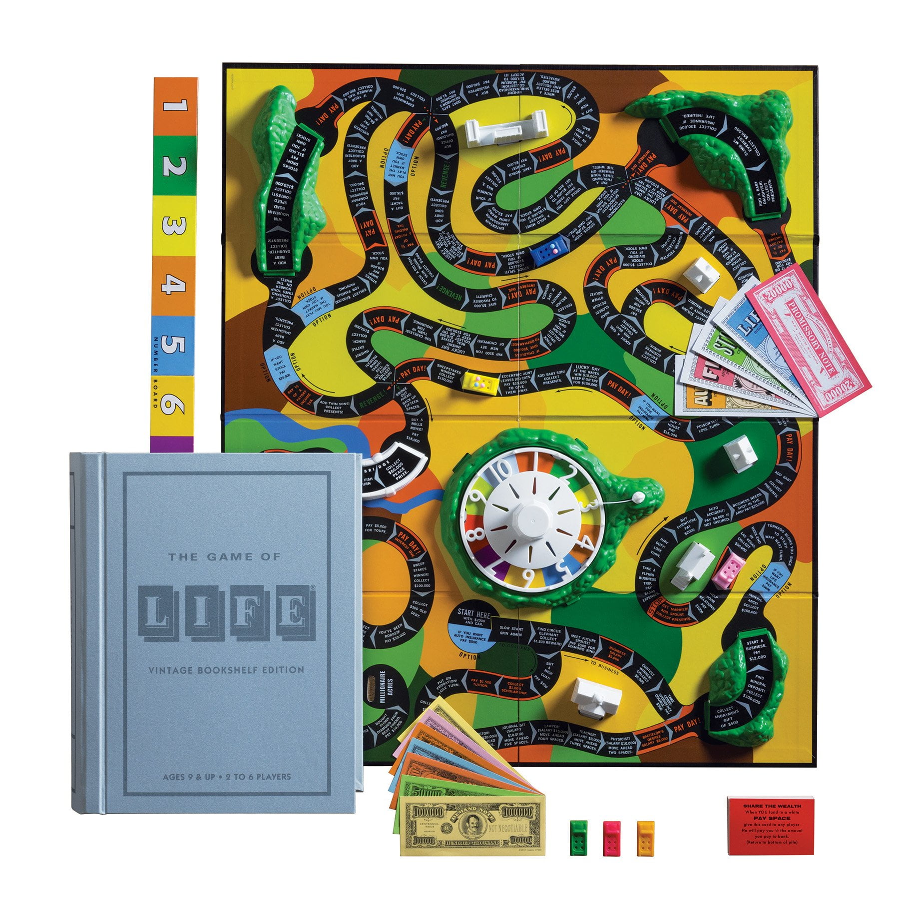 Juego De Mesa Ws Game Company The Game Of Life Vintage Edition
