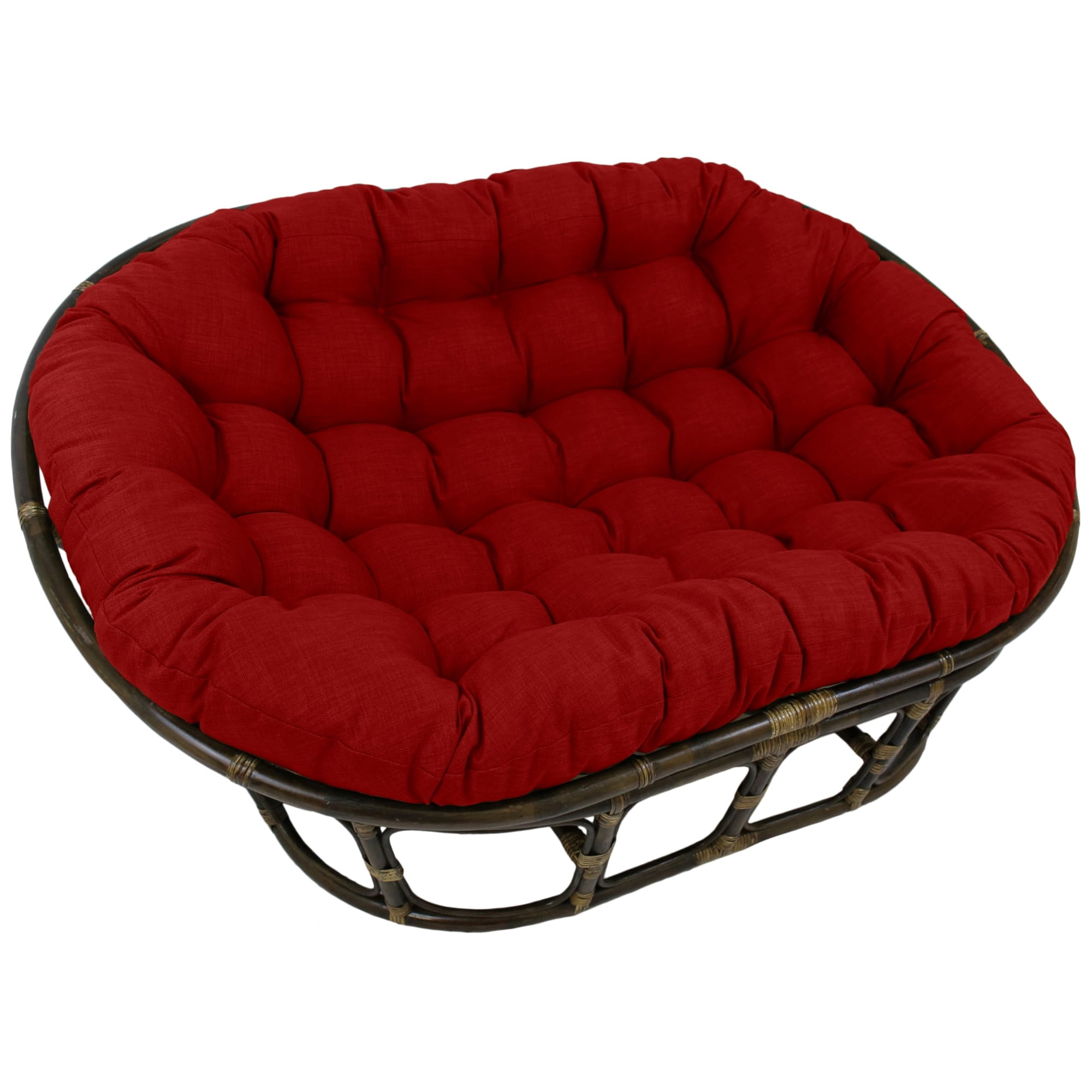 Blazing Needles - Agujas Acolchadas Con Mechones Lisos Para Exteriores, Doble Papasan