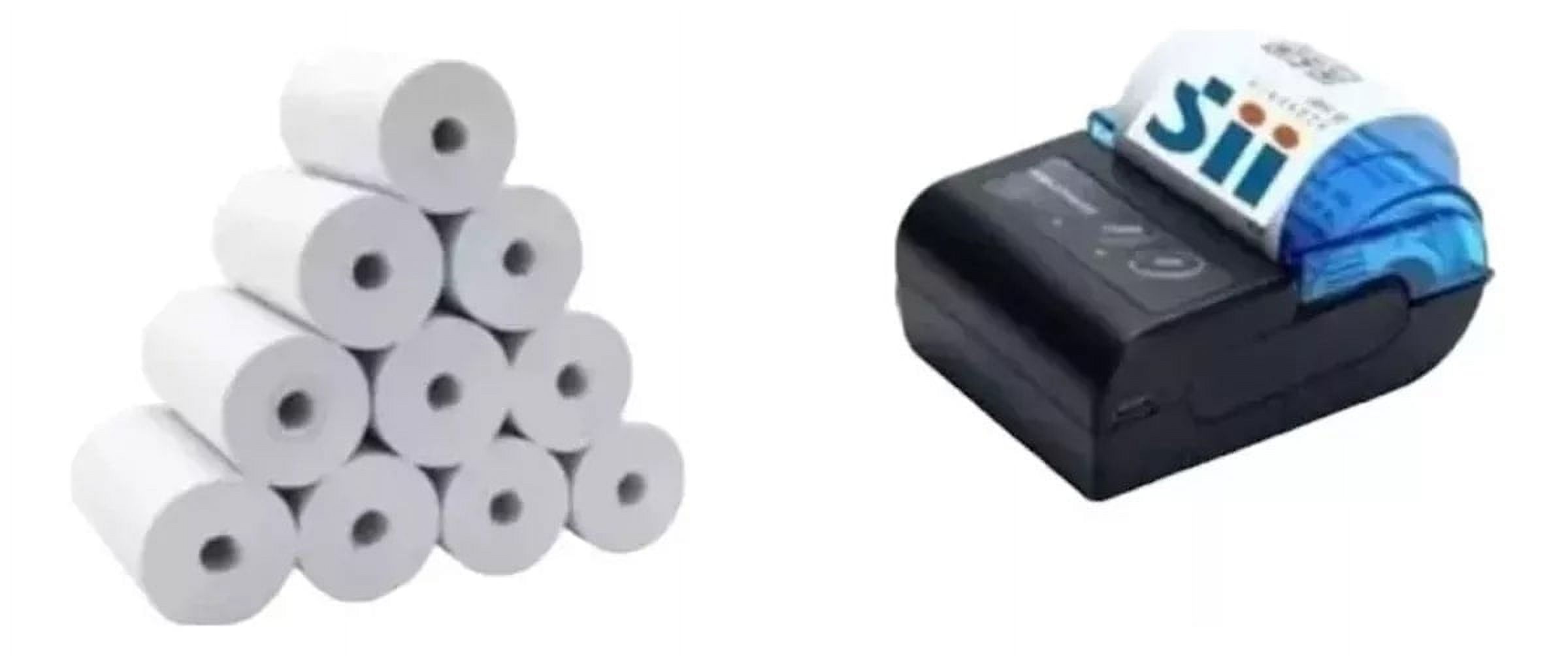 Maxdescuentos - Impresora Termica Bluetooth Sii Mas 10 Rollos