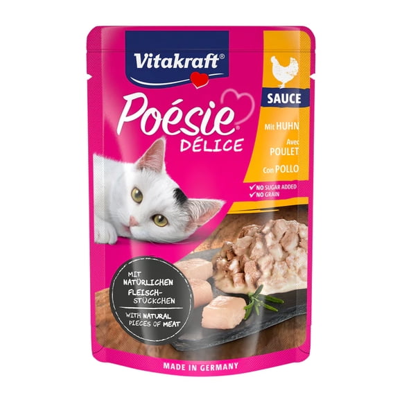 Alimento Vitakraft Poesi Delice Gato Sabor Pollo 85gr