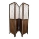 thumbnail image 2 of Biombo De Madera Resistente 4 Paneles Diseño Hoja 40x170cm beige, 2 of 7