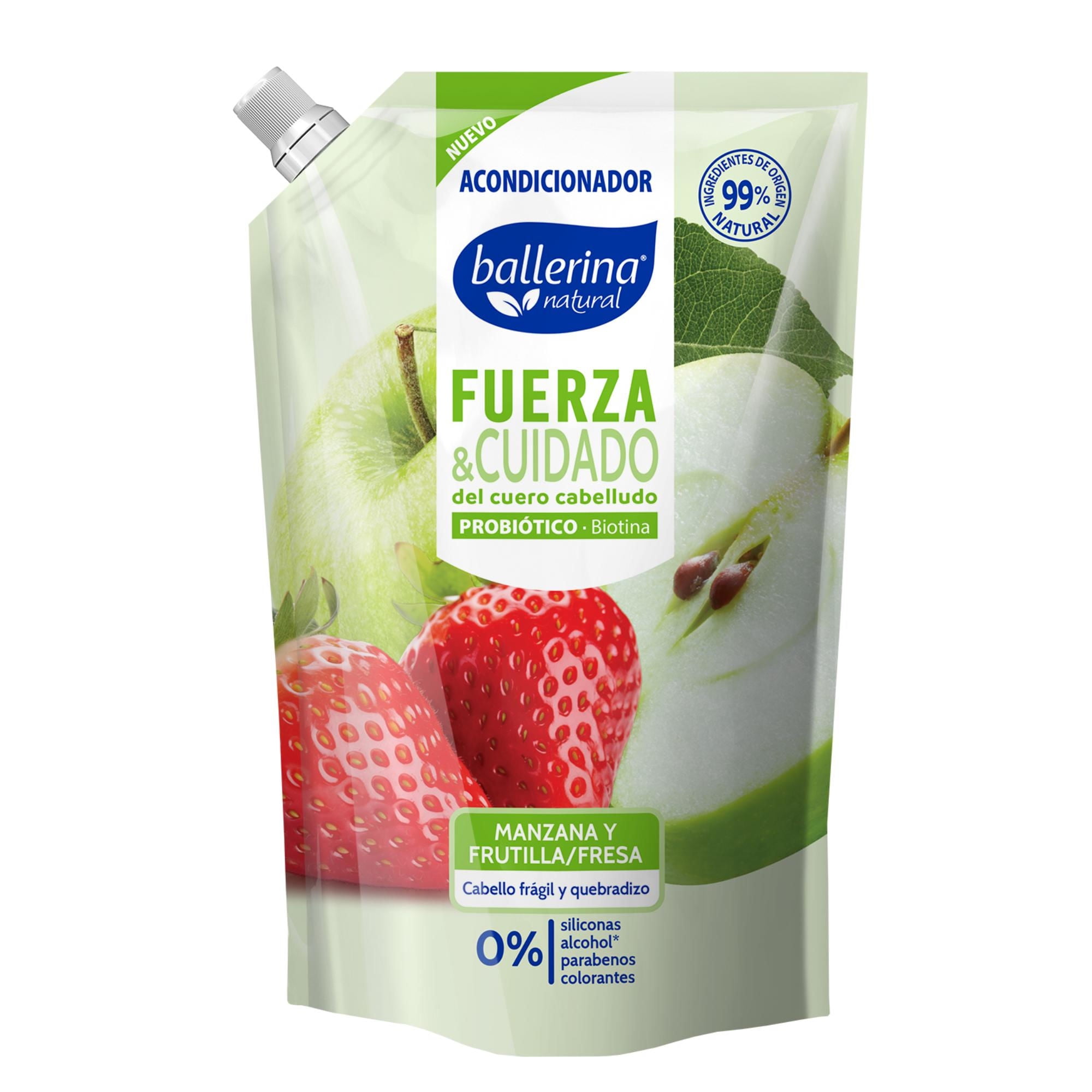 Acondicionador Fuerza Y Cuidado 750 ml Ballerina