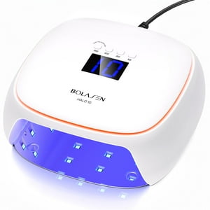 Lámpara Led Para Uñas Bolasen Halo 10, 60 W, Luz De Gel Para Uñas, Cerámica