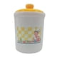 thumbnail image 2 of Azucarero especiero frasco loza 13x13x20cm 1500ml redondo amarillo, 2 of 3