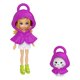 thumbnail image 3 of Polly Pocket Llavero Fashion Charms Kit De Llavero Morado, 3 of 6