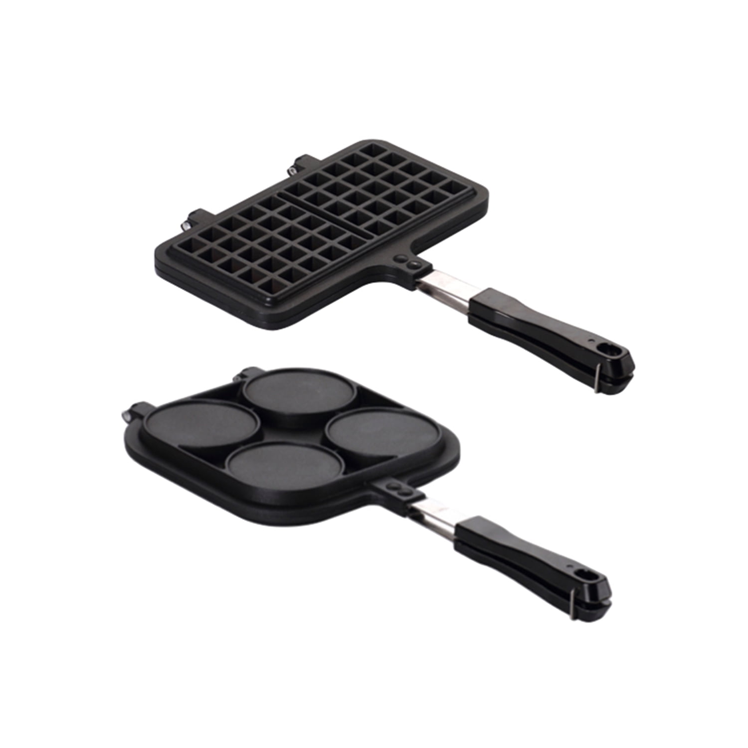 La Soluzione - Set Sarten Waffle+ Sarten Pancake