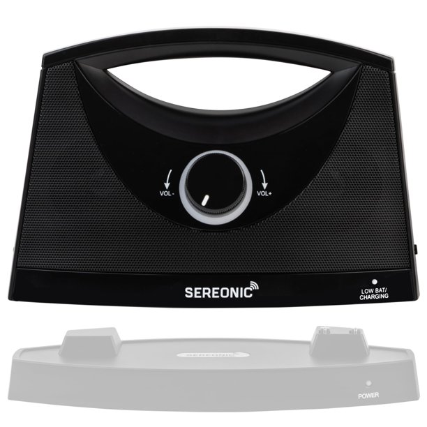 SEREONIC receptor de altavoz adicional inalámbrico para TV, solo receptor – base transmisora y cables de audio NO incluidos – compatible con BT-200 para usar varios altavoces en casa