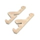 thumbnail image 3 of Rack de almacenamiento de skatebo de paneles de surf de la tabla de surf Plazo de snowboard de longitud de longboard de moda portátil práctica para el, 3 of 5