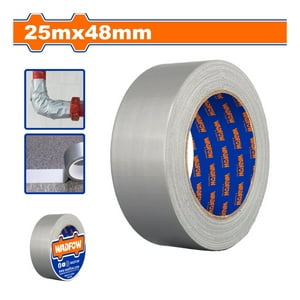 Cinta Adhesiva Multiuso 48 Mm 25 M Gris Wadfow Wvt2H12
