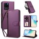 thumbnail image 2 of Funda con Billetera para [Samsung Galaxy S20 Ultra] con Bolsillo Zipper y Tarjetero Violeta, 2 of 6