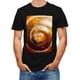 thumbnail image 1 of Camiseta de manga corta personalizada de verano para hombre, color negro, 1 of 5