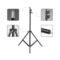 Genérico - Tripode Para Aro Termometro Camara Atril De 2.10M Ajustable