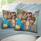 thumbnail image 3 of Maya y Miguel Fundas de almohada de terciopelo con tema, regalos de funda de almohada, decoración para el hogar, cojín de lanzar, regalo de cumpleaños para fans y parejas.56*56cm., 3 of 6