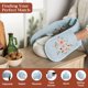 thumbnail image 4 of Guantes de horno Maison d'Hermine 18 cm x 89 cm de algodón, 4 of 9