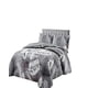 thumbnail image 2 of Cobertor De Invierno Plush 1 5 Plaza 180x200cm Gris Claro 1, 2 of 4