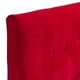 thumbnail image 2 of Respaldo Cama King Felpa Rojo Sevilla CP, 2 of 2