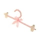 thumbnail image 3 of Pearl Bowknot Ropa Pantalones Percha Percha De Armario Para Novia Abrigo Camisa Fiesta Clips Rosa Percha, 3 of 3