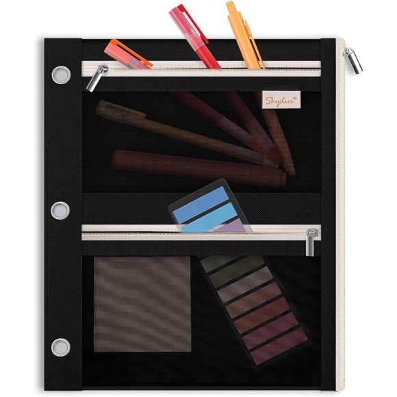 Estuche SKYDUE para carpeta 11 x 9, 3 bolsillos