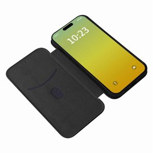 Funda Flip Para Foxdock Iphone 15 - Funda Magnética De Negocios, Funda Protectora Delgada