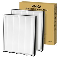 Filtro De Repuesto Para Purificador De Aire Knka Aph4000, Paquete De 2, Blanco
