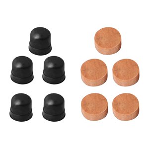 Bothyi - 5 Piezas De Trombón Spit Válvula Corcho Sellado Trompeta Corchos Para Trompeta Trombón