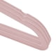 thumbnail image 3 of Perchas infantiles de terciopelo Casafield 14, tamaño 50, rosa claro, 3 of 7