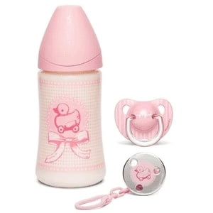 Suavinex - Set De Regalo Rosa 0/6 Meses Rose Et Bleu