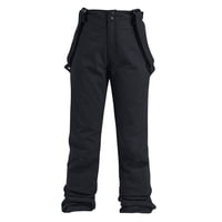 Magideal - Baberos De Nieve Negros, Pantalones, Aislados, Pantalones Impermeables, Cálidos, Ligeros, De Longitud Completa, A Prueba Para Snowboard, , Xxxl