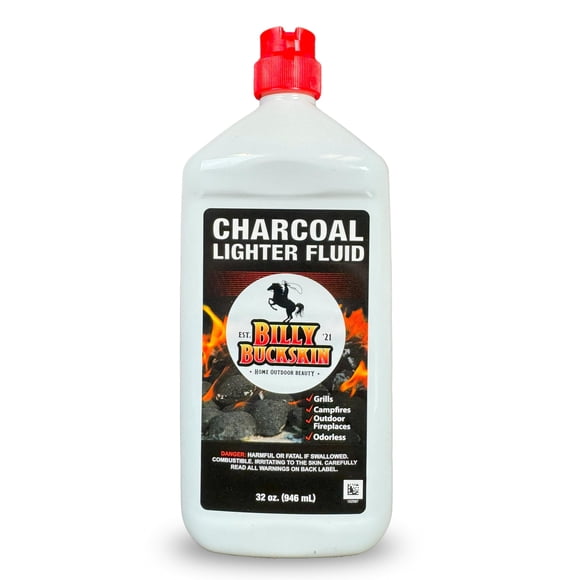 Botella de combustible más ligera Billy Buckskin de 1 litro para barbacoa y acampada