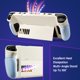 thumbnail image 4 of Estuche UYIYE con soporte para Steam Deck Blanco/Azul, 4 of 6