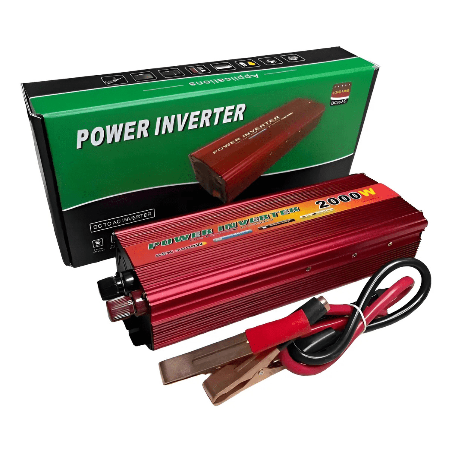 Genérico - Inversor Convertidor De Corriente De 3000w