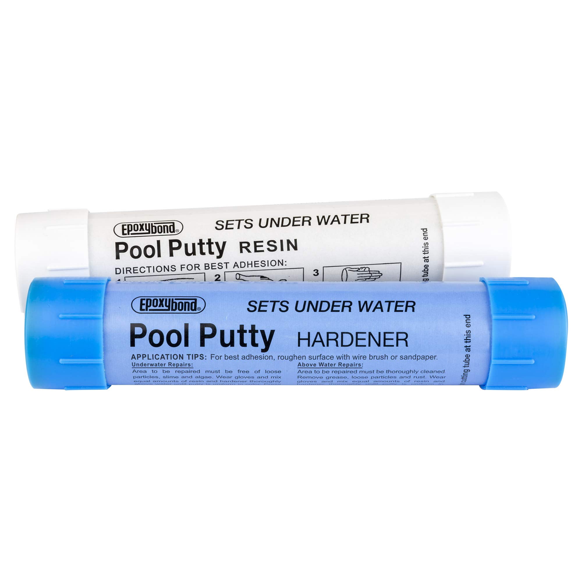 Epoxybond Pool Putty - Pool Putty Epoxybond, Juego De 2 Piezas Para La Reparación De Piscinas