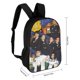 thumbnail image 2 of Odd Squad-theme Backpack, Campus style schoolbag Bookbag with Adjustable Shoulder Straps And Large Zip Compartment, Unisex Travel Bags., 2 of 6